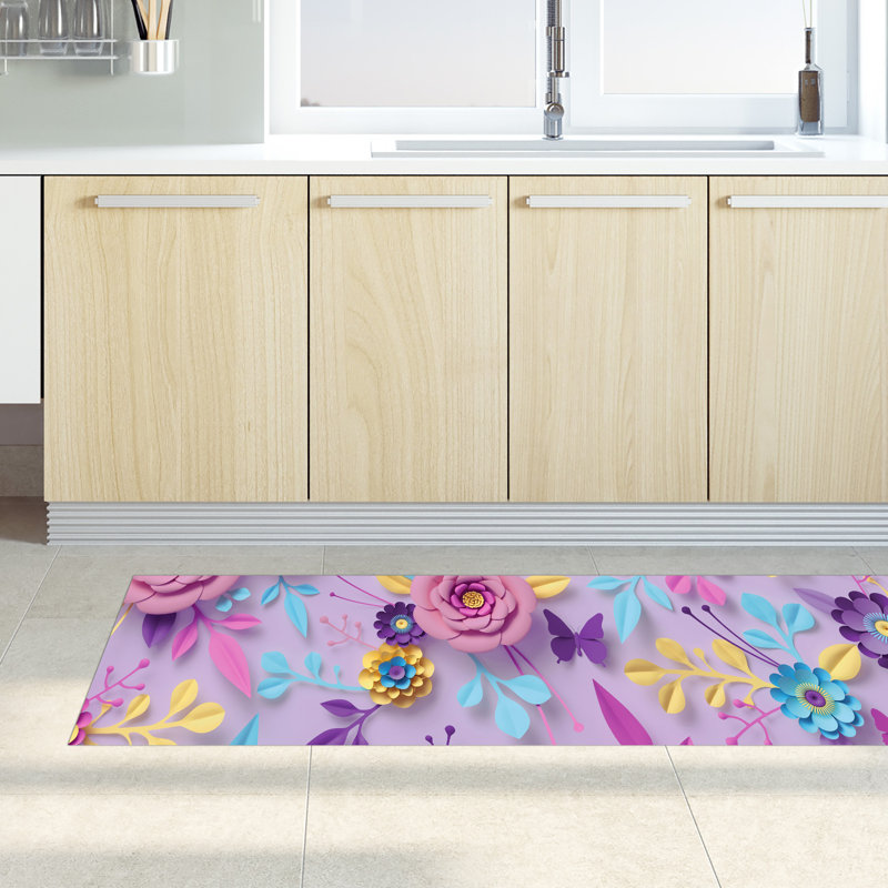 Fratesi Floral Area Rug, Rectangle 52 x 280cm