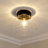 Supernova Glass Flush Mount-67116434
