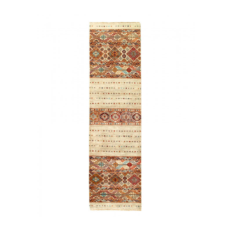 Tapis de couloir unique en laine 2 pi 9 po x 10 pi 1 po Maget