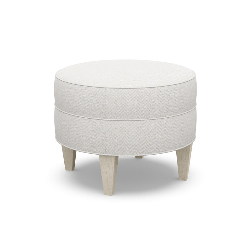 Round Ottoman, 9637-49, Sandstone