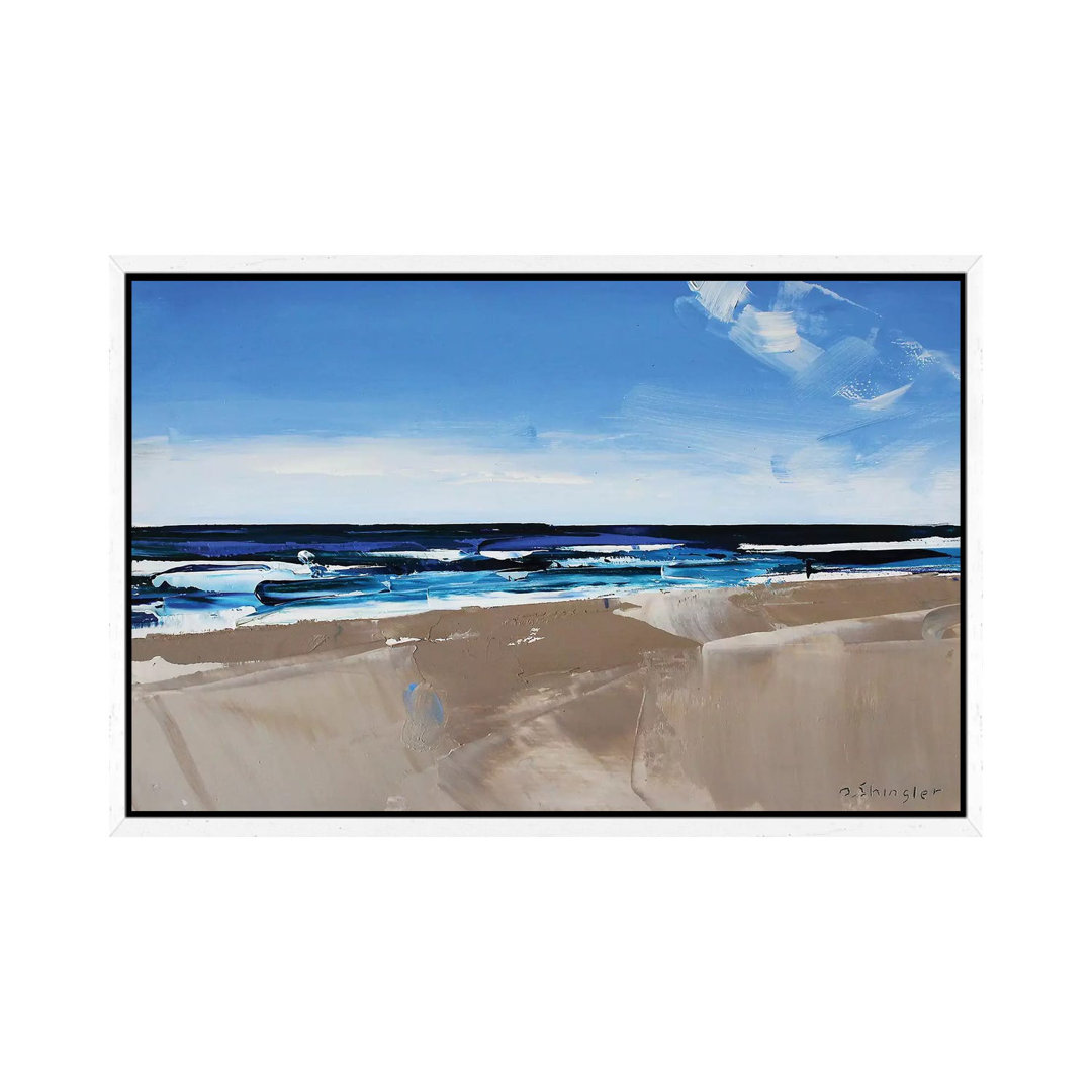 Hatteras Beach, NC II von David Shingler - Galerie-verpackte Leinwand Giclée