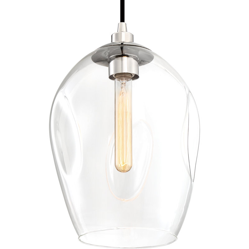 Alala 1 - Light Single Pendant, Polished Nickel