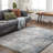 Quanna Abstract Machine Woven Polyester Area Rug-1953680843