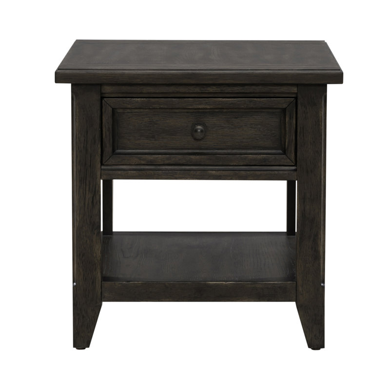 Table de bout avec rangement Trelawny