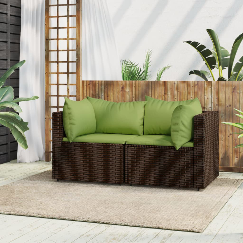 Gartensofa Kopper mit Kissen