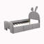 Lit Ardice Ornello, cadre de lit, lit plateforme avec tête de lit en forme de lapin, lit avec cadre de rangement-1044289348-1044289355