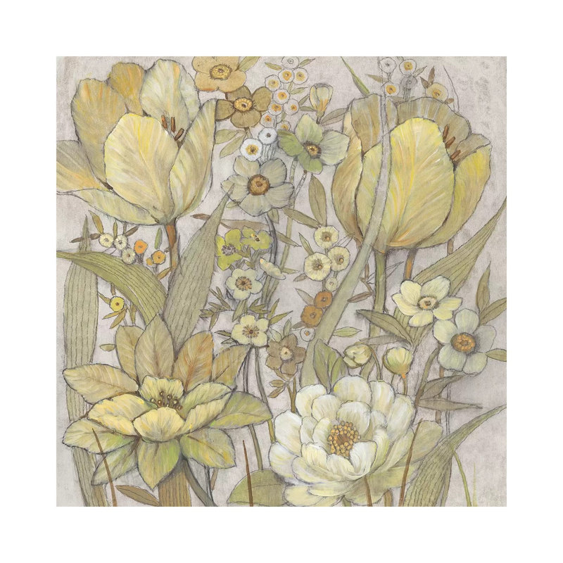 Mix Floral I by Tim O'Toole - Wrapped Canvas Gallery-Wrapped Canvas Giclée, 30.48 cm H x 30.48 cm W
