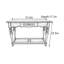 American Retro Solid Wood Console Table