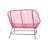 InLove Indoor/Outdoor Handmade Loveseat-36018144