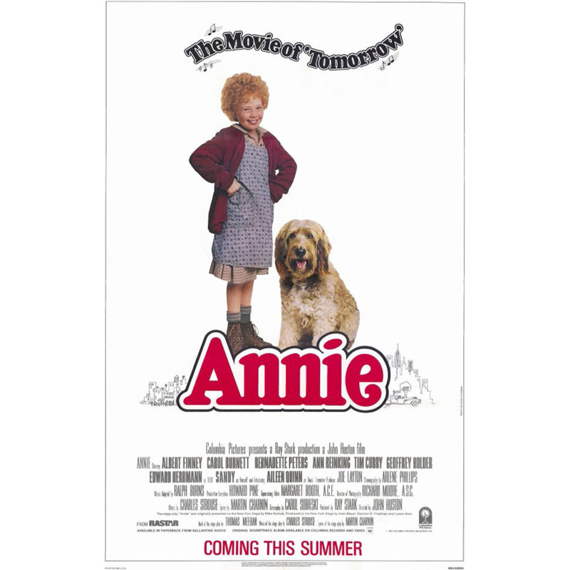 Annie, H 24 po x l 15 po