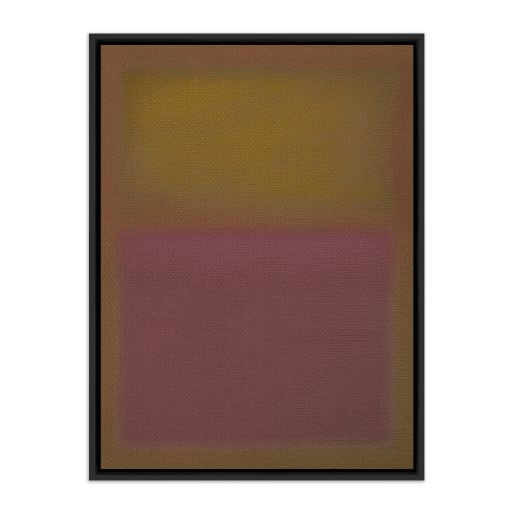 Composition Neutral by Charles Stuart, Black, 48" H x 36" W x 2" D, Neutral