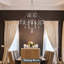 Lustre en cristal moderne, suspension en cristal