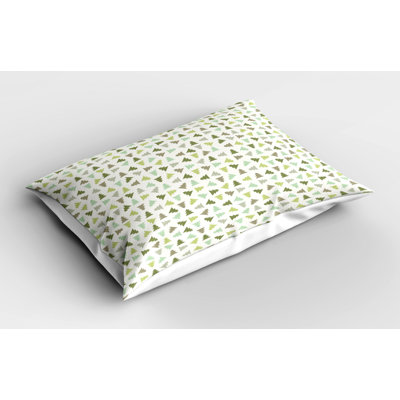 Retro Polyester Sham Set