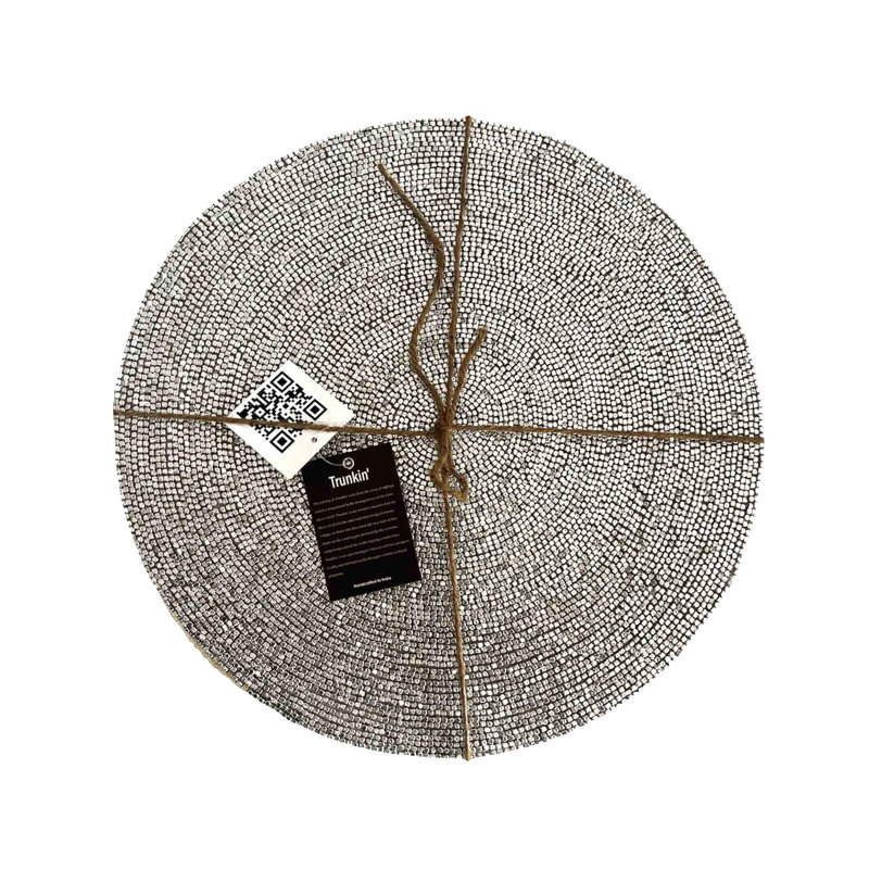 Napperon 14 ", Argent