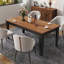 Table de salle à manger extensible pour la cuisine, parfaite pour une utilisation polyvalente et peu encombrante dans les maisons modernes.-524118898