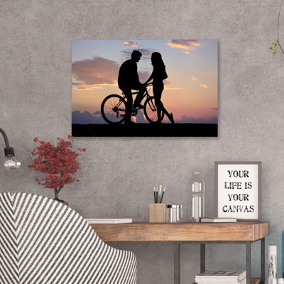 If Love Is The Treasure, Laughter Is The Key by Dominic Liam - Wrapped Canvas Print