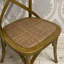 Arnulfo Cross Back Dining Chair, Hand-Finished Distressed Design, Stylish and Comfortable Seating for Any Room-29423219-123844894