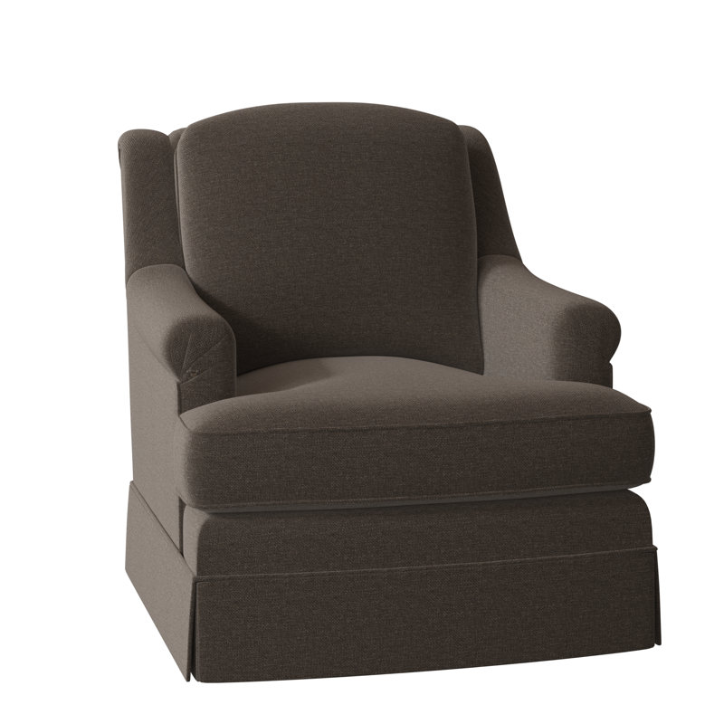 Milan 35.5" Wide Armchair, 8789 Turquoise, Stationary