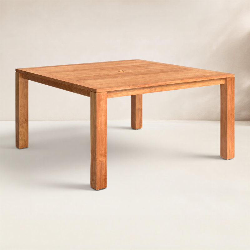 Table de salle à manger Hodges, H 30,75 po x L 60 po x l 60 po