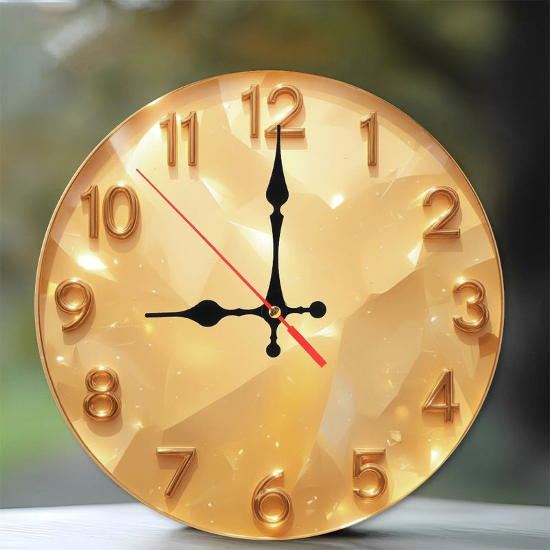 Horloge dorée