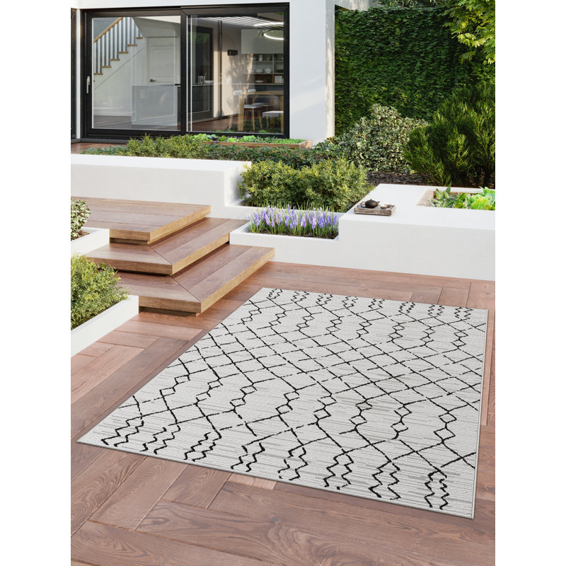 Orion Moroccan Indoor / Outdoor Area Rug, Rectangle 80 x 150cm