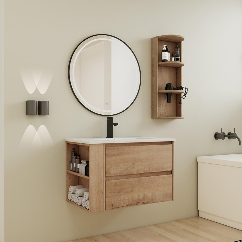 Wall-Mounted Bathroom Vanity
