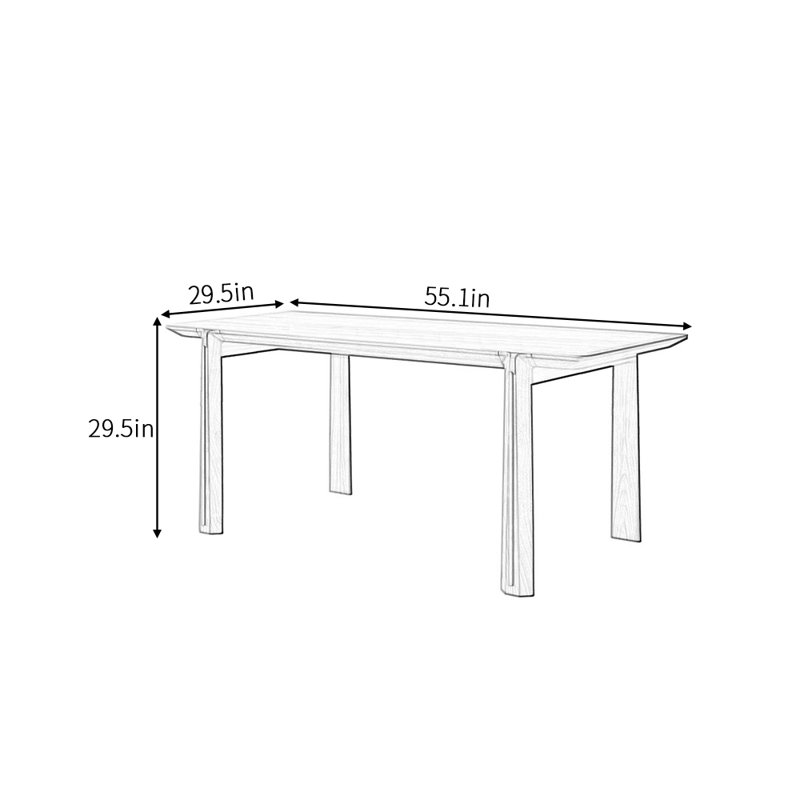 Rett, 29.5"H x 55.1"L x 29.5"W
