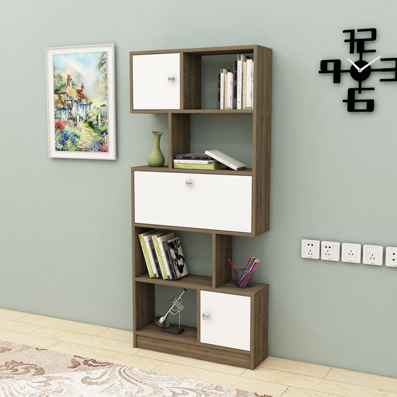 Ethan-Ewan 168.3cm H x 75cm W Standard Bookcase