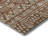 Premium Machine Washable Prisco Terracotta Rug-2135347977