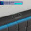 Estella Linen Upholstered Bed With LED Lighting And 4 Storage Drawers-775642148-775642170