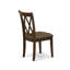 L'ensemble de table de cuisine 3 pièces comprend une table de salle à manger rectangulaire avec rallonge papillon et 2 chaises de salle à manger en tissu de lin, noir-1205666575-1126426560-1126426561