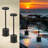 Cordless LED Dimmable Table Lamps Touch Control, Rechargeable Type C (Set Of 2) For Home Office Restaurant Bedroom Bars-1475991052