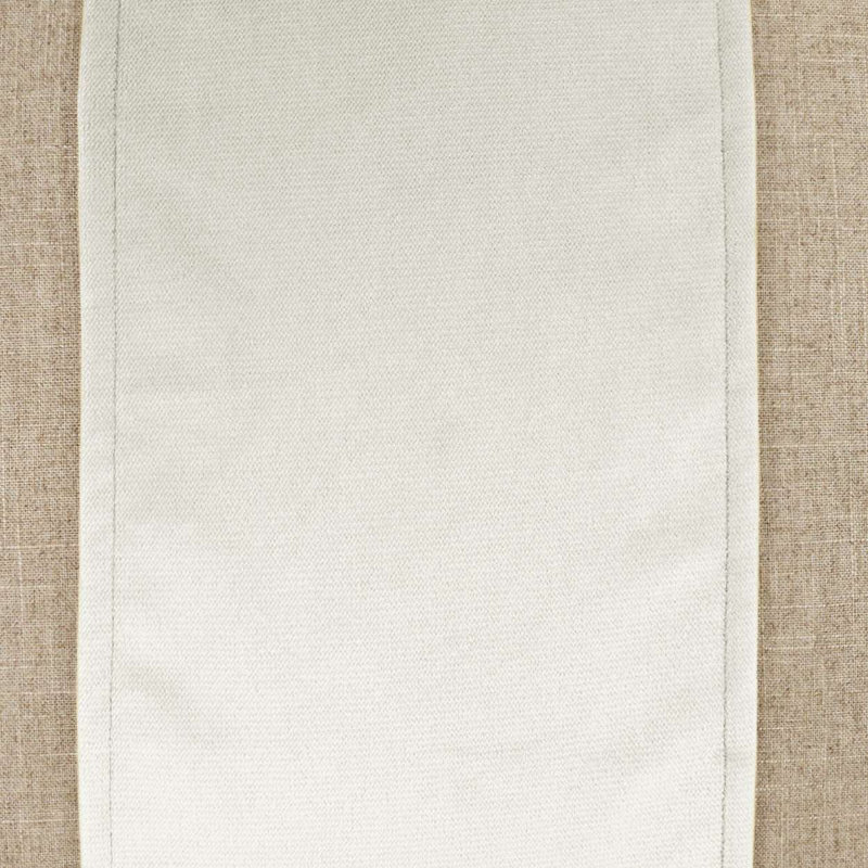 Jefferson Band Throw Pillow, Marshmallow, Square 24"