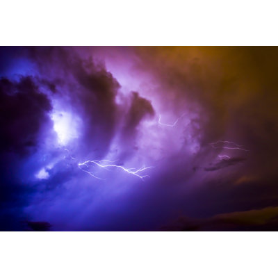 «Sherlean Lightning On Canvas» par Shih-Wei, photographie