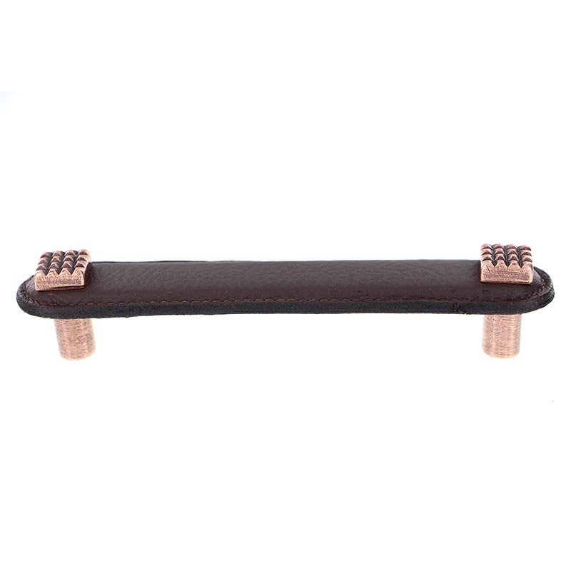 Tiziano 3" Center to Center Bar Pull, 5", Antique Copper
