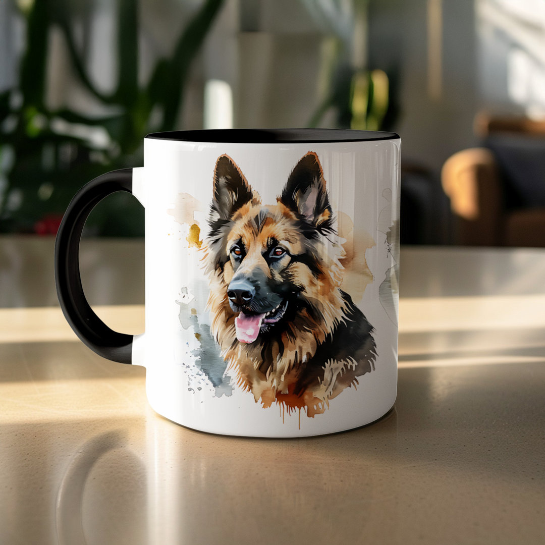 Watercolor Jack Russell Terrier Dogs 11oz Coffee Mug