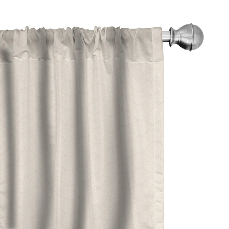 Semi-Sheer Rod Pocket Sliding Panel, 28" x 95"