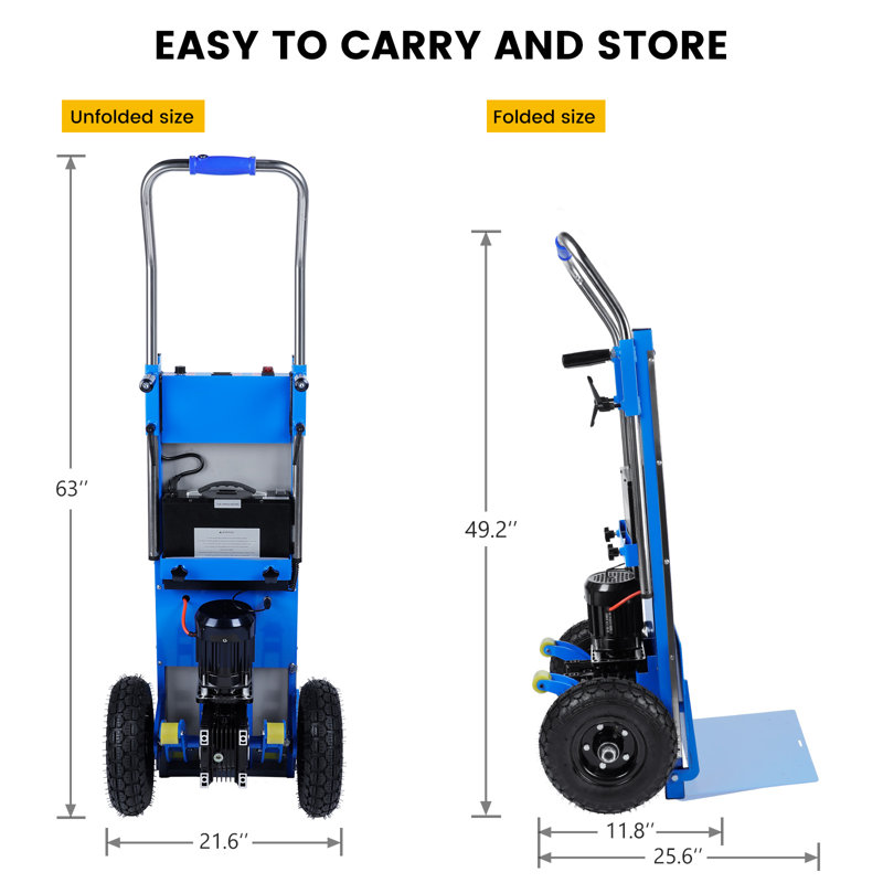 880 Lb. Capacity Hand Truck Dolly