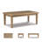 Gundrath Rectangular Eucalyptus Outdoor Coffee Table , 50'' in. W 26'' in. D