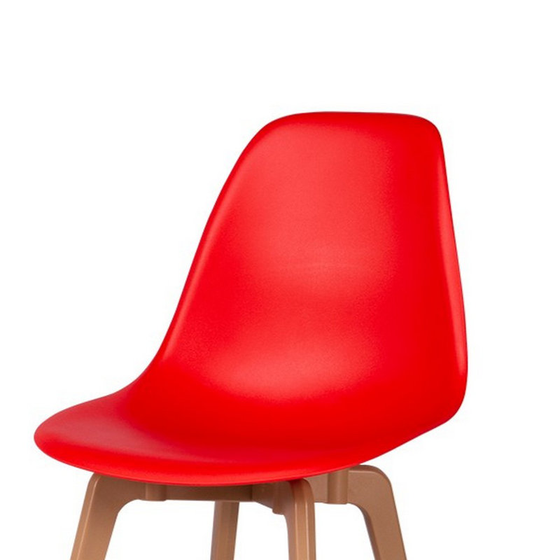 Chaise d'appoint Hostetter, Rouge vif