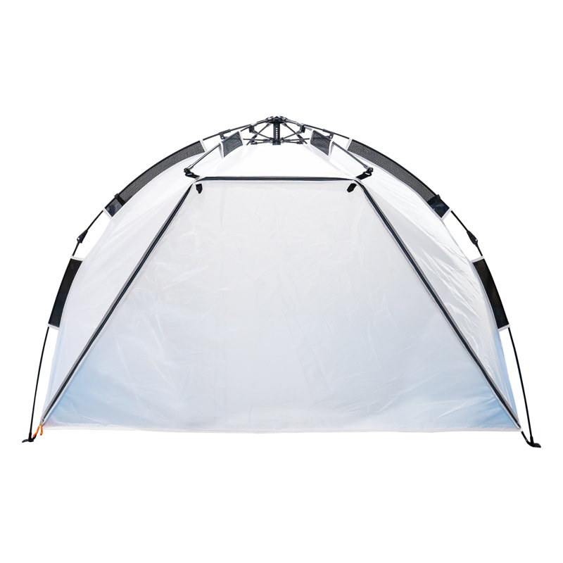 Tente de plage automatique Premium Premium avec protection solaire Upf 50+, Bleu, 4 Personnes