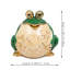Hand Painted Enameled Frog Style Decorative Hinged Jewellery Trinket Box Unique Gift