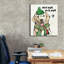 «Strike A Paws 5 Howly Night» par Anne Tavoletti, art mural sur toile-1759118456