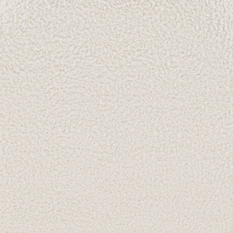 Edina White Velvet and Pine Wood Accent Chair