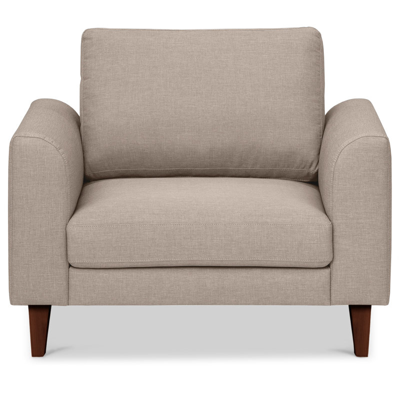 Tommy Armchair, Beige, Wenge