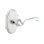 Coventry Wave/Drop Privacy (Bed & Bath) Door Lever with Arch Rosette