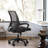 Ergonomic Swivel Home Office Chair Adjustable Lumbar Support, Height, and Tilt Function, Comfortable Design for All-Day Productivity-98598237