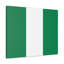 "Drapeau du pays nigérian" sur toile-737546323