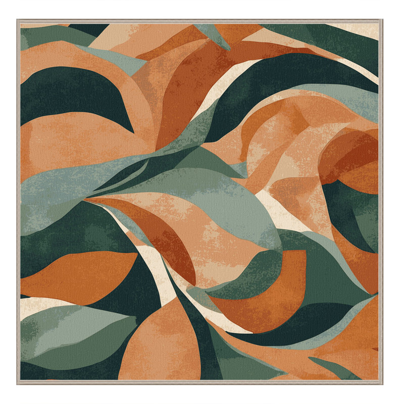 Terracotta Trail Rug, Square 7'
