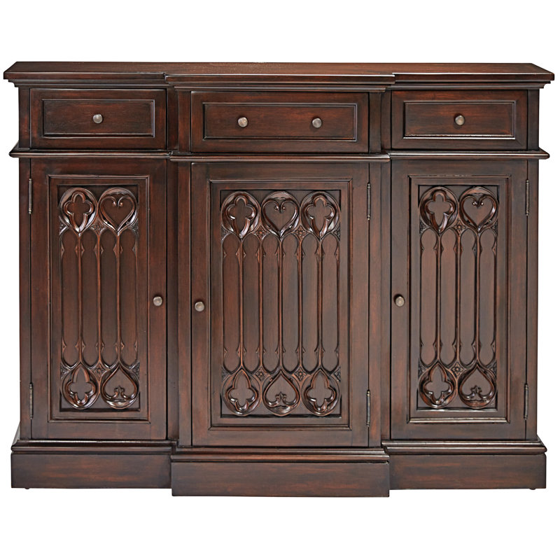 Canterbury Abbey Gothic 51.5'' Console Table
